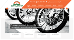 Desktop Screenshot of blucultura.com.br